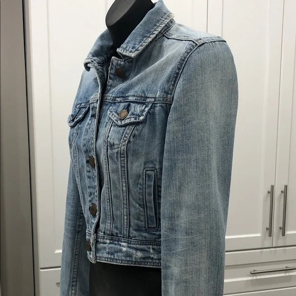 🦅American Eagle Women’s Jean Jacket – Size XS - Picture 3 of 13